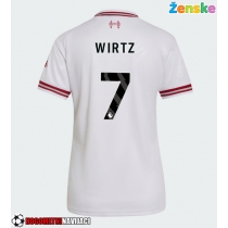 Ženske Nogometnih dresov Liverpool Florian Wirtz #7 Gostujoči 2026-27 Kratki rokavi